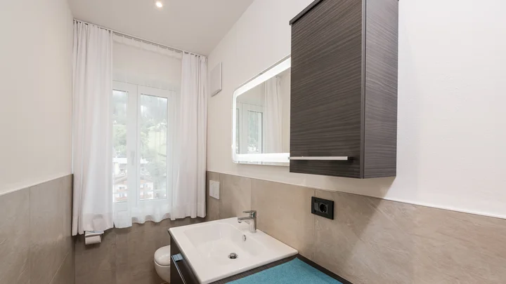 Guest WC — Apartment Saslonch