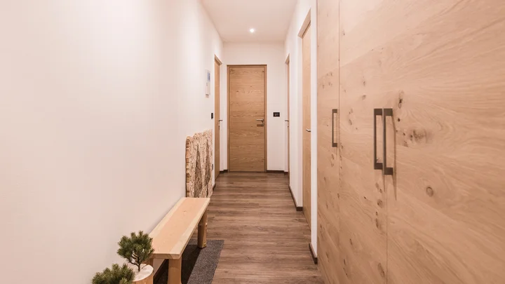 Entrance and hallway — Apartment Saslonch